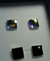 Pendientes de cristal
