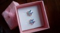 Pendientes "ESTRELLA" Plata de Ley y cristal Swarosvky color brillante.